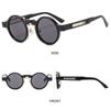 Маленькие круглые солнцезащитные очки UV400 защита Очки Новые панк солнцезащитные очки для женщин и мужчин