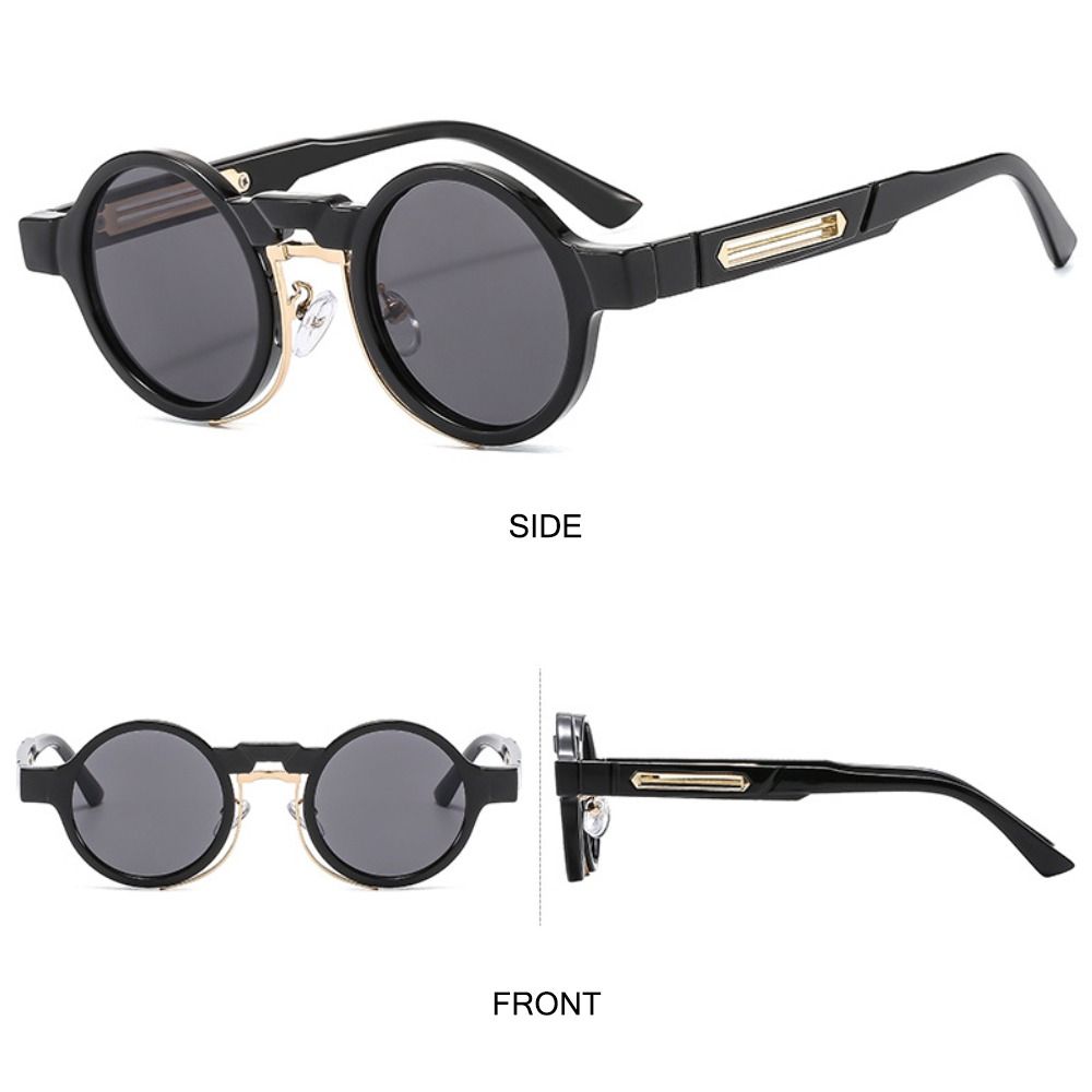 Маленькие круглые солнцезащитные очки UV400 защита Очки Новые панк солнцезащитные очки для женщин и мужчин