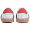 Adidas VL COURT 3.0 Slip Resistant Abrasion Resistant Low top Skateboard Shoes Women's White Red JP5346