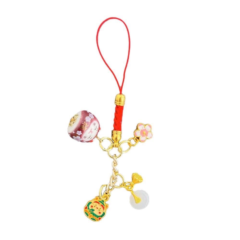 Удачи Lucky Cat телефон ремешок брелок Lucky Cat U Disk подвеска телефон украшение