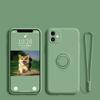 Чехол-подставка с магнитным кольцом из жидкого силикона для XiaoMi Redmi 13C Note 12 13 14 Pro Plus 5G, мягкий защитный чехол