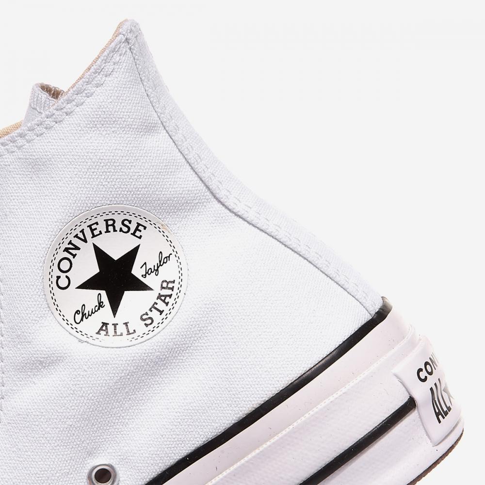 Converse Chuck Taylor All Star Lift Canvas Белый Высокий 560846c Белый Черный Белый