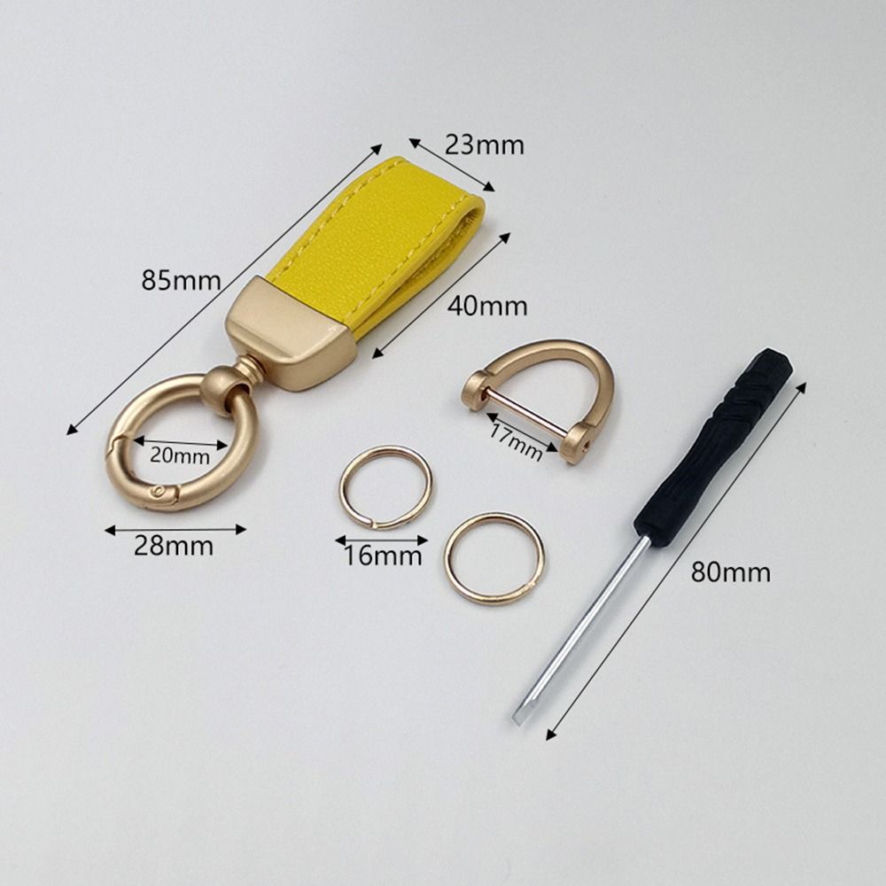 with Zinc Alloy Ring Car Key Chains Heavy Duty Metal Key Fob Fashion Car Keychain Men and Women