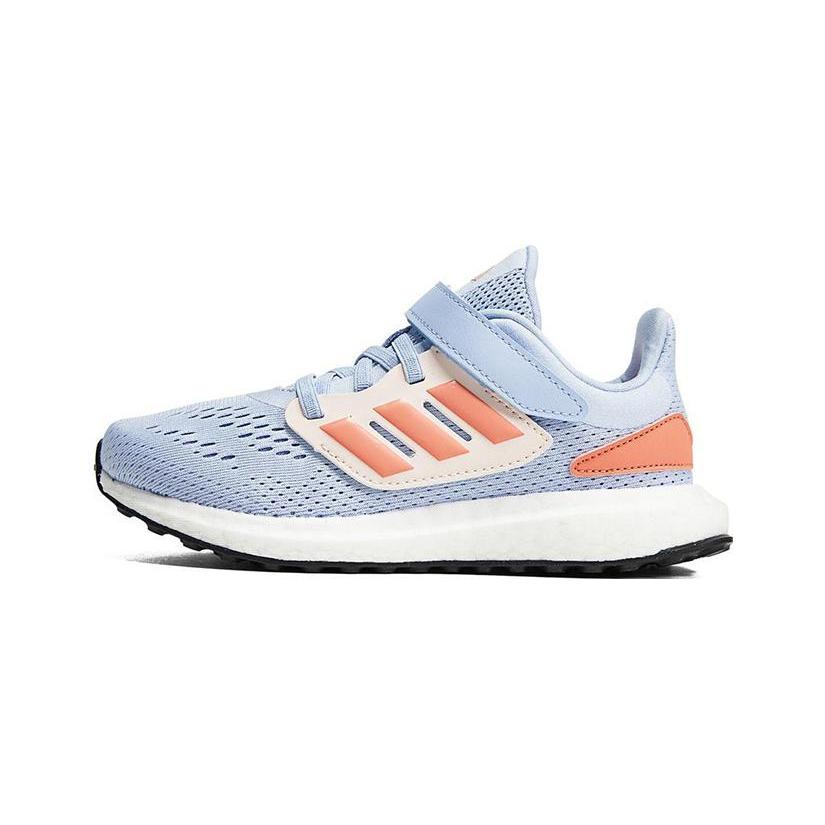 New Adidas Pureboost 22 Low Top Kids' Running Shoes Blue White Children Aged 3 7 Years Old GZ2603