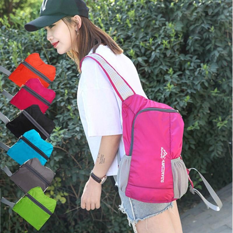 Прочный нейлоновый рюкзак для улицы, отличающийся сверхлегким дизайном и складной водонепроницаемой конструкцией