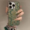 American Luxurious Vintage Patterns Soft Corrugated Transparent Phone Case For IPhone 17 15 16 11 12 13 14 Pro Max Plus Pro