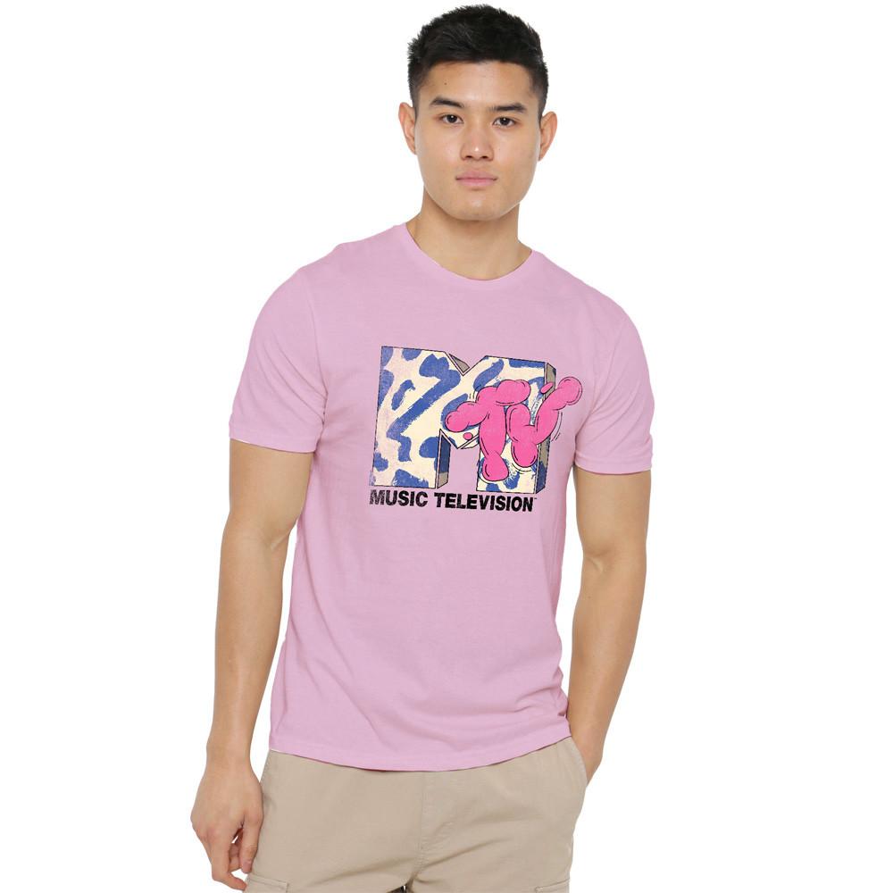 Mtv Bubble T Shirt S-4XL Pink