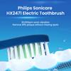 Philips HX2471 Электрическая зубная щетка для взрослых пар в подарок с 5 режимами подачи. Совершенно новая насадка из мягкого меха и ярко-белой щетки.
