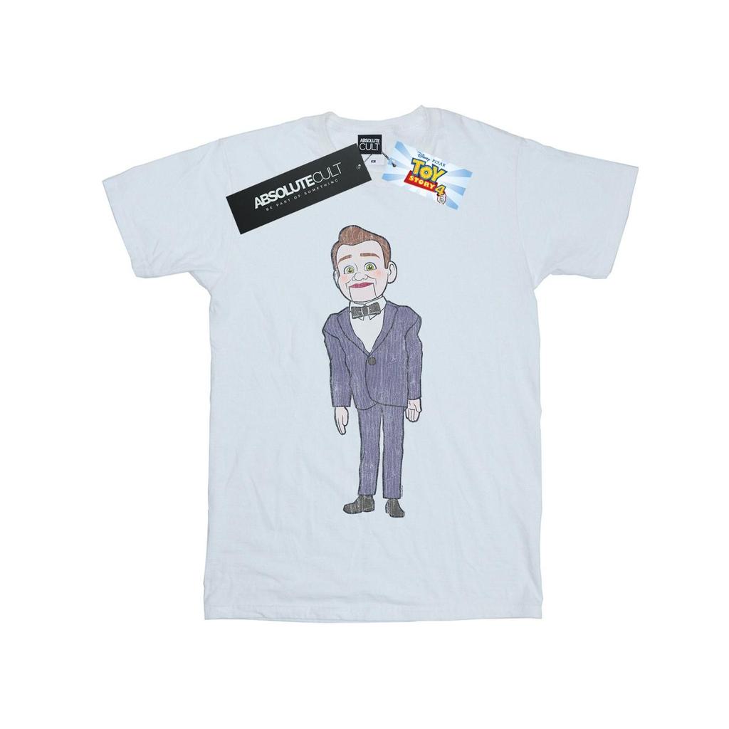 Disney Womens/Ladies Toy Story 4 Benson Dummy Pose Cotton Boyfriend T-Shirt
