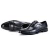Italian Style Men's Genuine Leather Oxford Shoes Classic Breathable Top Layer Cowhide Business Dress Shoes for Gentlemen