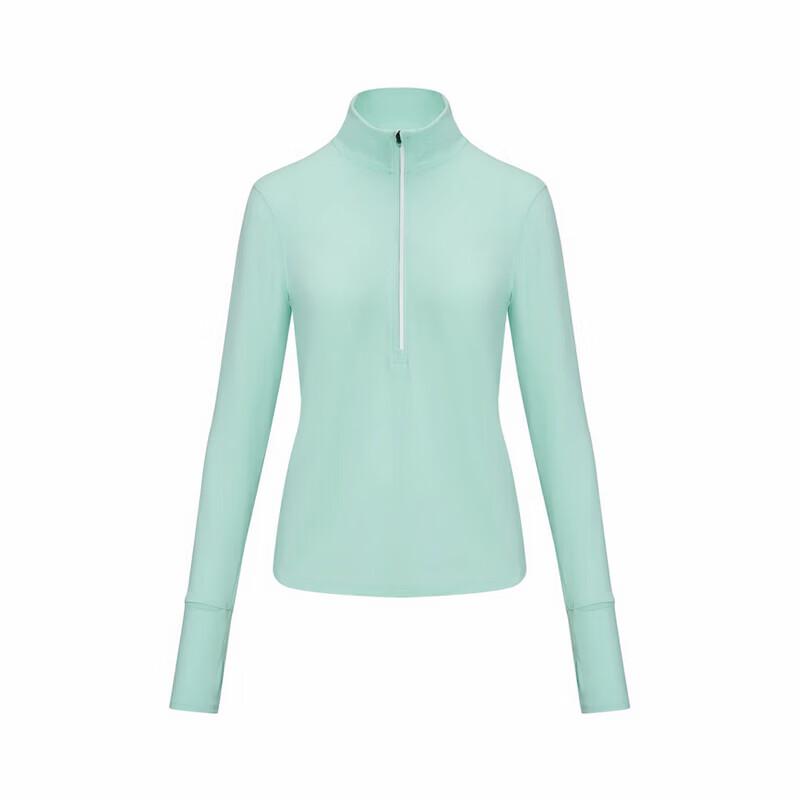 Under Armour Женский топ с длинным рукавом и молнией на половину