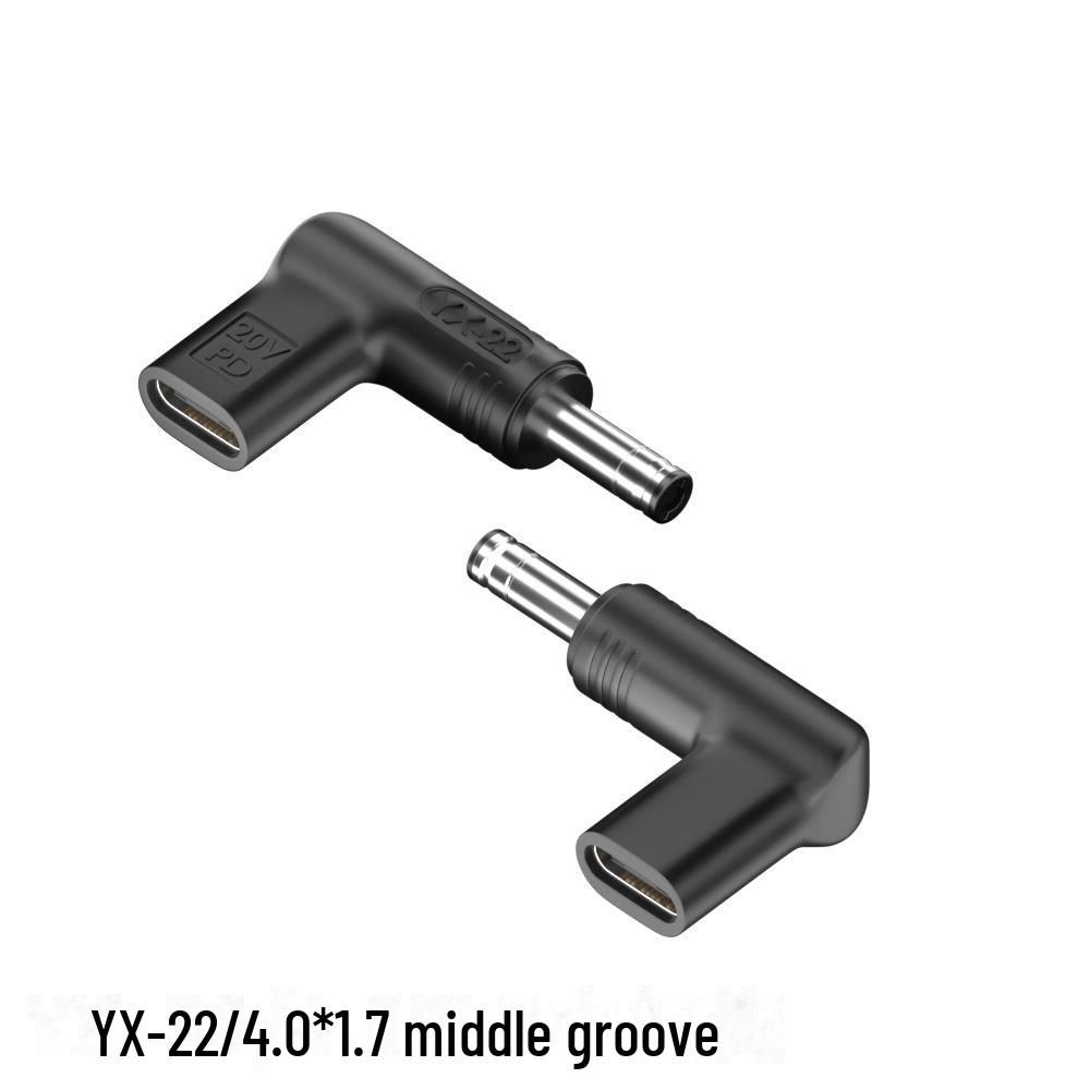 Универсальный адаптер Type-C - DC 20 В для ноутбуков Dell, HP, Lenovo, Asus