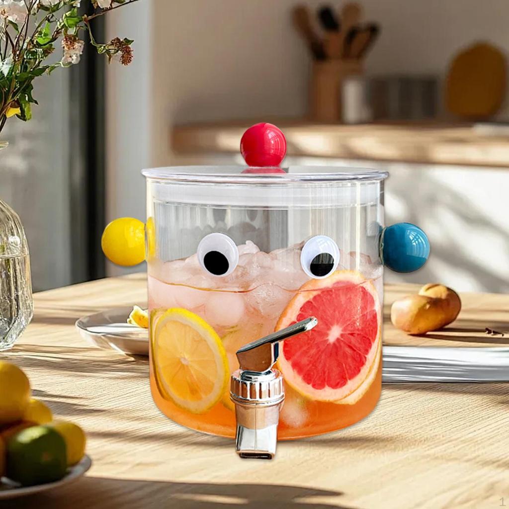 Диспенсер для холодных напитков, сока, чая, лимонада, банка, кувшин, контейнер для напитков в холодильник для столовой