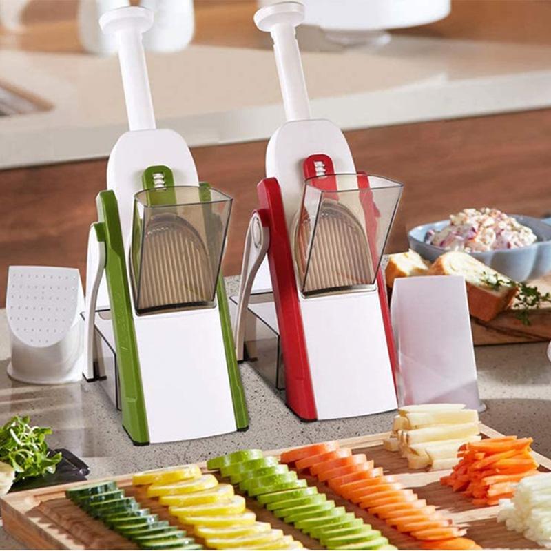 Многофункциональная овощерезка, стальное лезвие, картофелерезка, нож для чистки фруктов, лезвия для нарезки моркови, терка для сыра, измельчитель, кухонные гаджеты