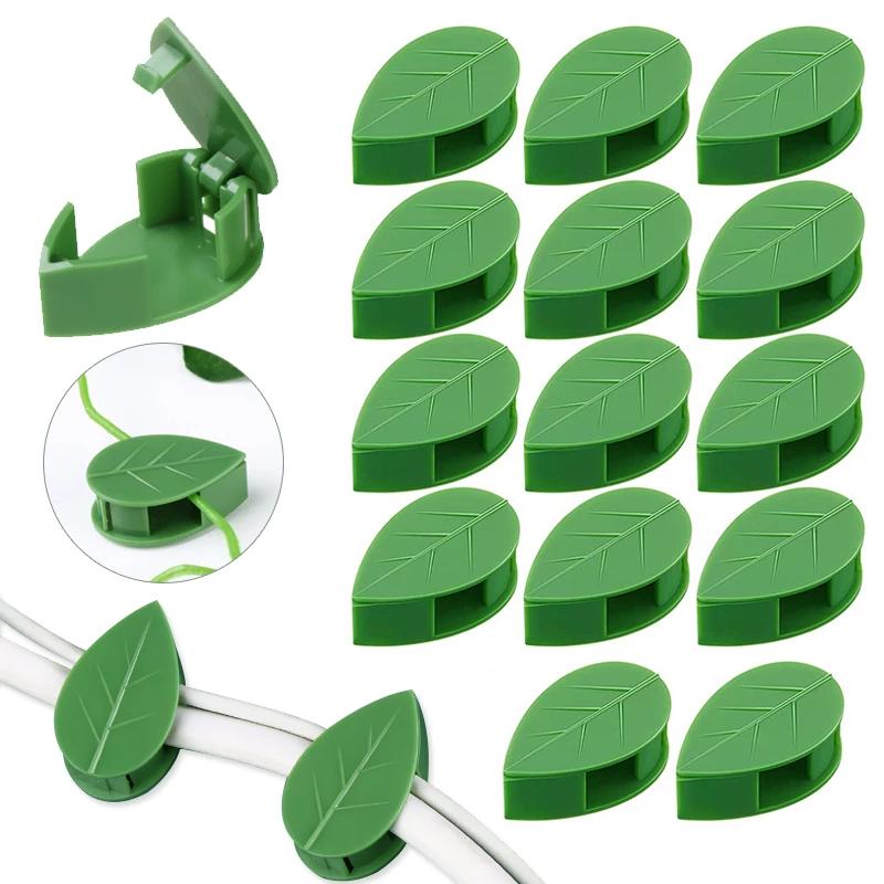 Invisible Plant Climbing Wall Fixator Clips Plant Fixture Rattan Vine Bracket Fixed Buckle Leaf Clips Traction Holder for Garden Balcony