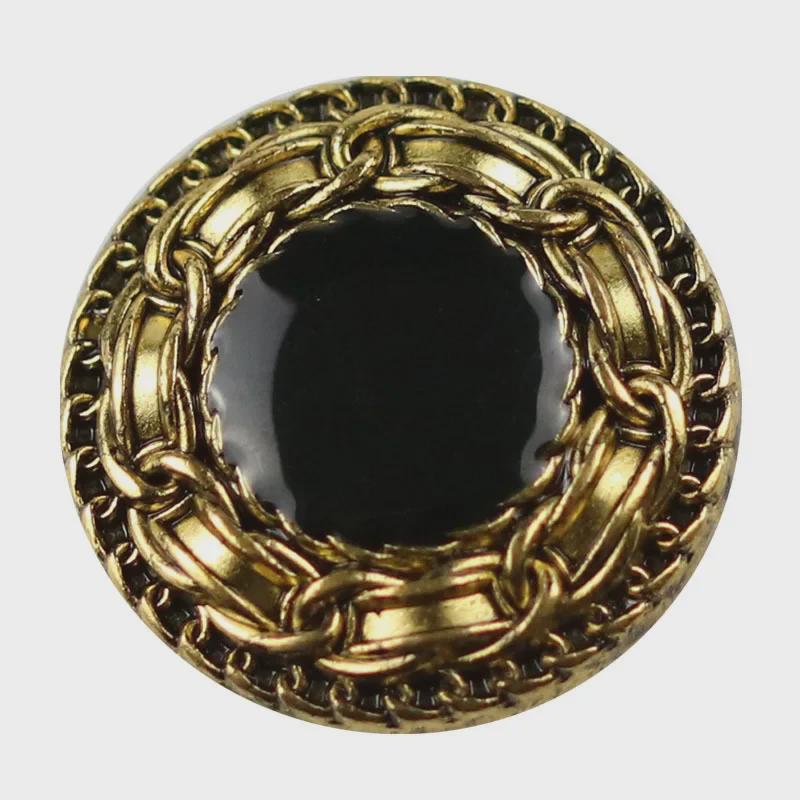 Yisen ESSTUDIO шерстяное кашемировое твидовое пальто в стиле ретро с металлическими пуговицами