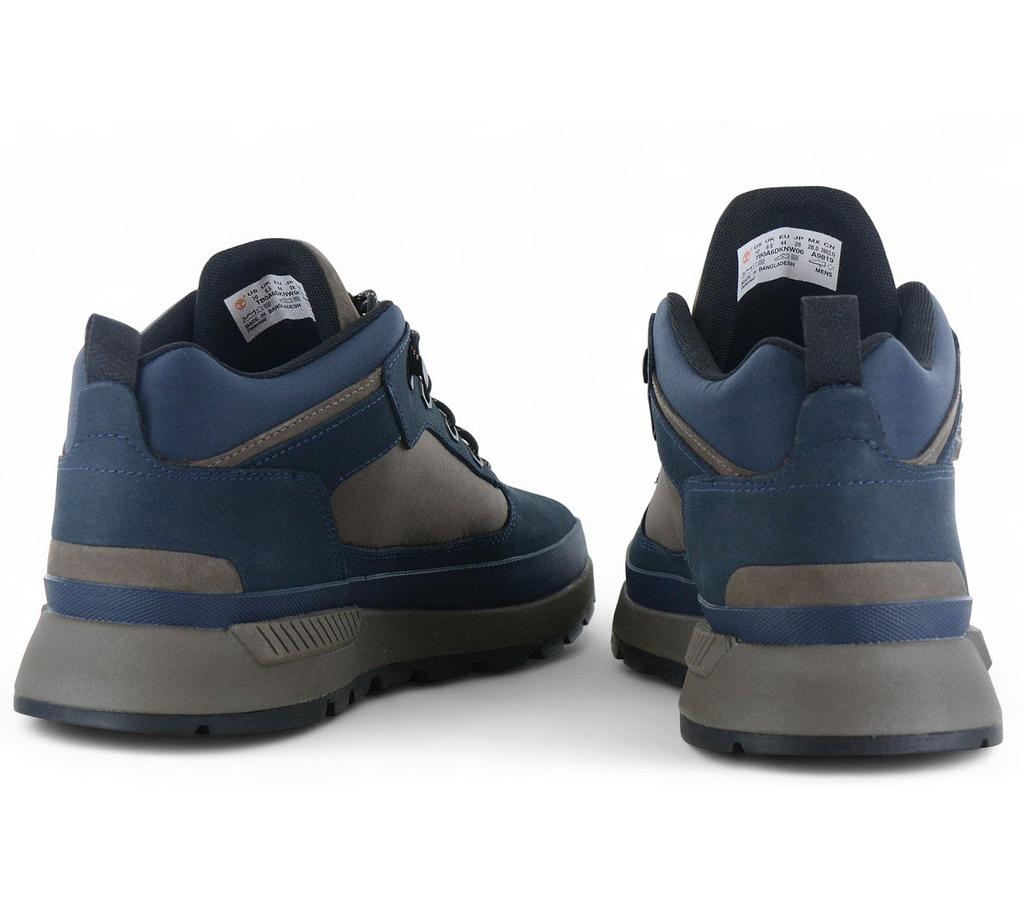 Timberland Ботинки Field Trekker Mid - Мужская обувь ботинки кроссовки Сине-бежевый TB0A6DKN-W06 ОРИГИНАЛ
