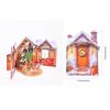 Multicolor Christmas Greeting Cards Santa Xmas Tree 3D Christmas Card  Christmas Season