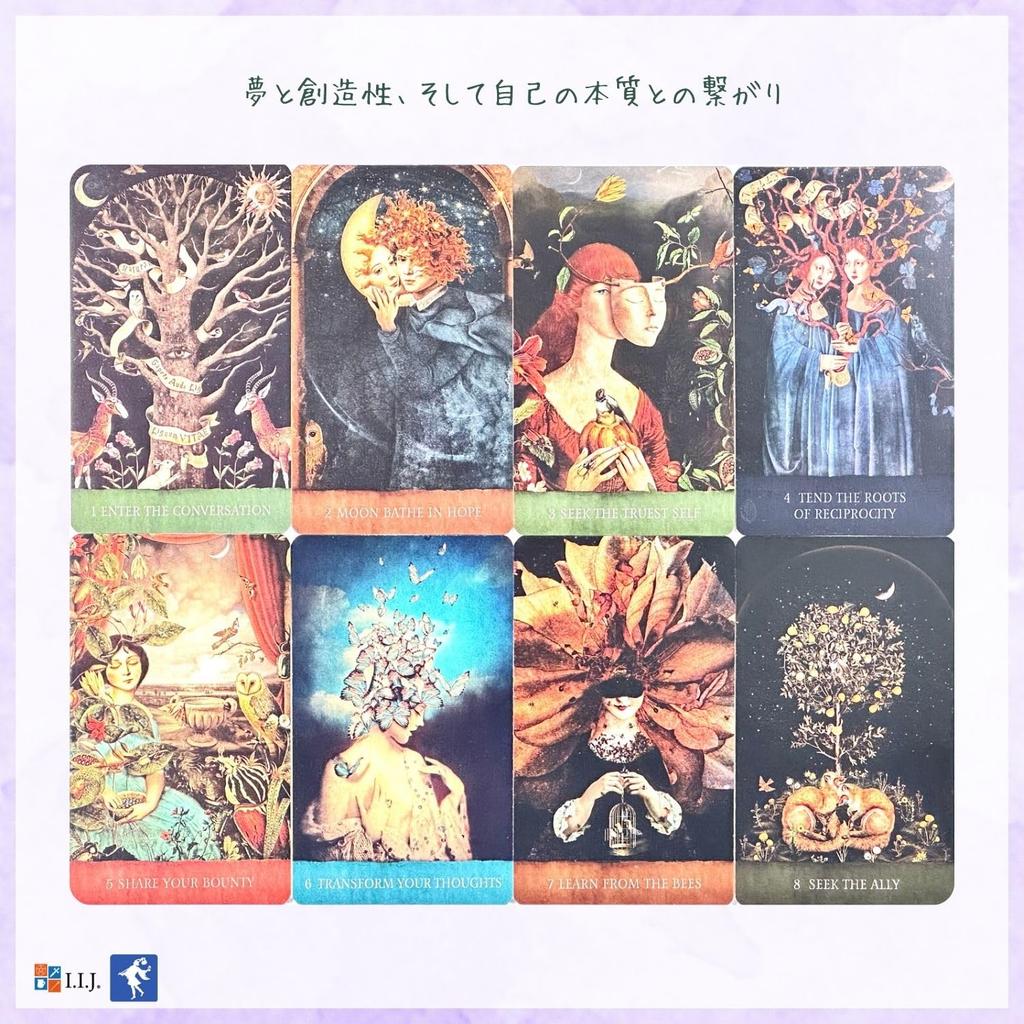 Карты Оракул Песня Снов Оракул Английский Аффирмация Гадание Аутентичный Продукт I.I.J