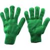 TRUSCO Colored Nylon Work 10 Pairs Gloves, Green, TCNG-G, (Case Sold)
