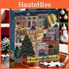 Winter Street Christmas Scene Pattern Puzzle Toy For Adults Diy Decor Home