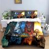 Горячая Мода 3D Игра W-Warcraft Печать Комплекты Постельного Белья Набор Постельных Принадлежностей Пододеяльник Комплект Покрывала Постельное Белье Роскошный Подарок