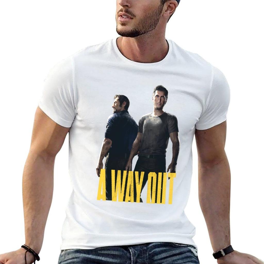 Футболка A Way Out Футболки для унисекс Хлопковая футболка Унисекс Дизайнерская футболка