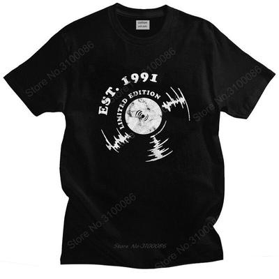 Funny 1991 30th Birthday T Shirts Unisex Shortsleeve Cd Tshirt Printed Tee Tops Pure Cotton Regular Fit Tshirts Gift