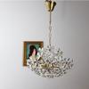 Light Luxury Dining Room Chandelier Lighting Crystal Retro Creative Personalized Petal Living Room Bedroom Light