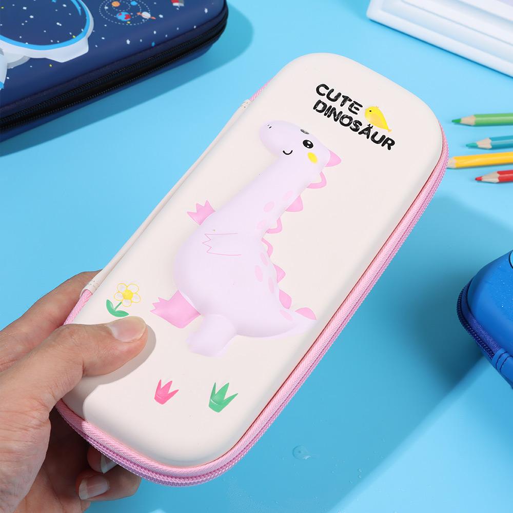 Pen Holder Stress Relief Squeeze Toy Pen Bag Push Bubble Cartoon 3D Pencil Case Fidget Toys