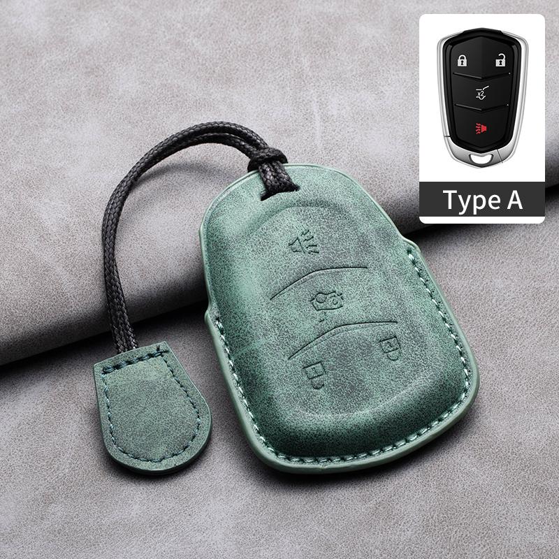 Новый чехол-накладка из овчины для автомобильного ключа-пульта для Cadillac ATS-L XTS XT5 CTS CT6 ATS 28T SRX Escalade 2015 Аксессуары для стайлинга