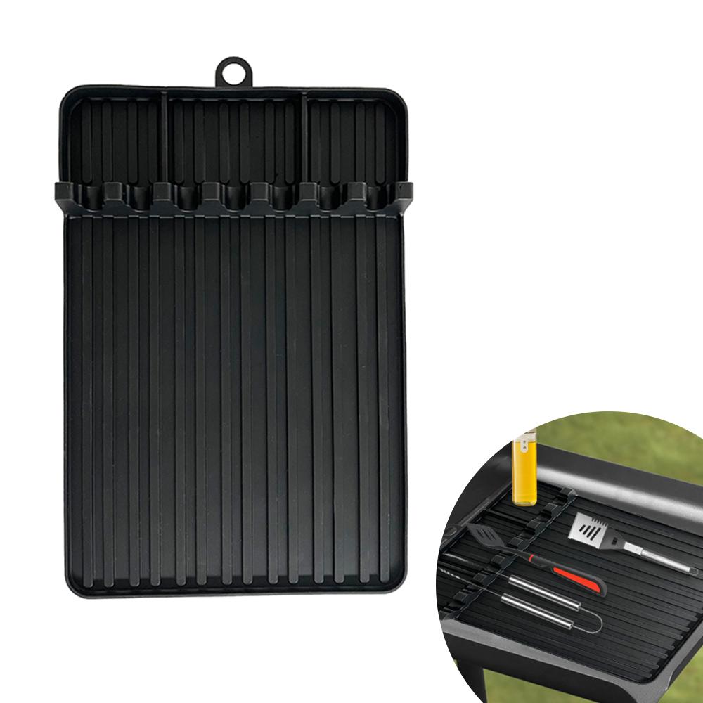 Silicone Griddle Tools Mat for Blackstone,Spatula Mat with Drip Pad Grill Mat,Side Shelf Mat for Blackstone Food Grade Grill BBQ