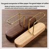 Walnut Wood Coffee Filter Paper Holder Household Filter Paper Box Solid Wood Storage Stand