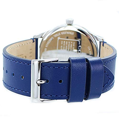 Coach Baxter Blue Leather Watch (14602394) for Men and Women