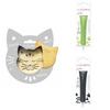 Cat Embossed Cookie Kit + 2 Light Green and Black Chocolate Pens