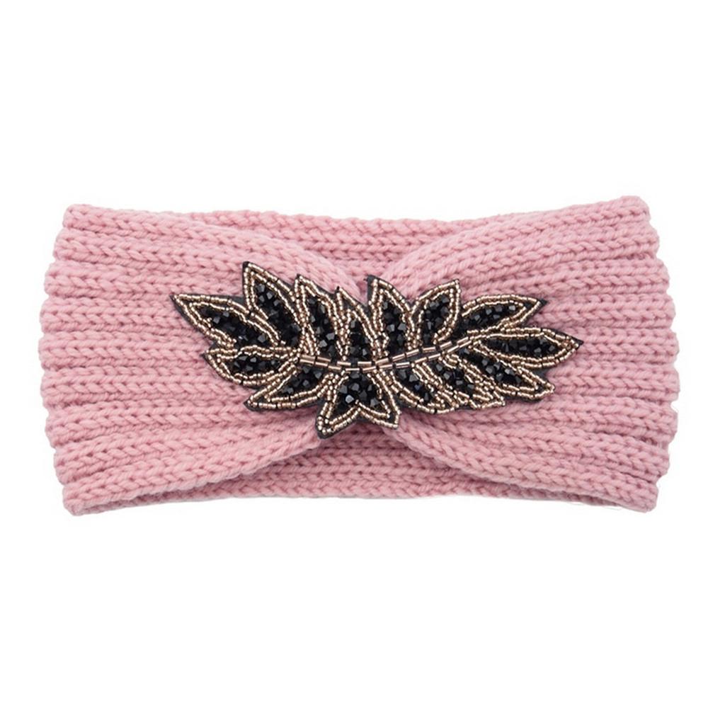 Модная женская однотонная спортивная повязка для волос на голову, термальная повязка для волос для девочек