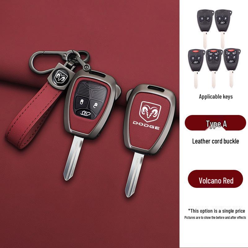 Крышка для прямого ключа Dodge - Металлическая оболочка Ku Bird, Винтажный пульт, Полный комплект с пряжкой для мужчин/женщин