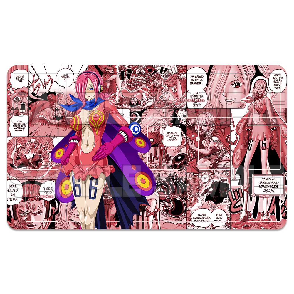 OPCG One Piece Игровой коврик Луффи Ло Зоро Эйс Перона Коврик для игры в коллекционные карточные игры Специальный коврик для игры в карточные игры на столе