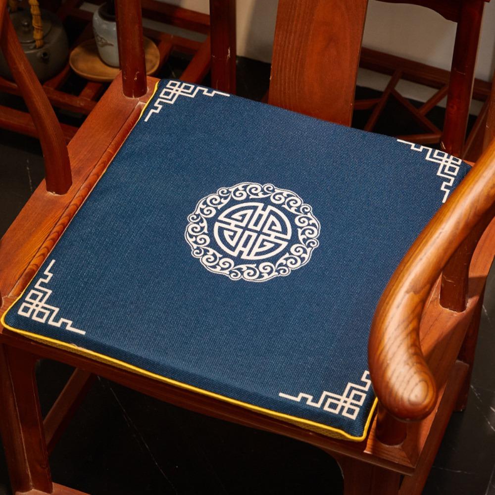 Подушка для дивана из красного дерева, утолщенная подушка сиденья для китайского обеденного стула, мебель из массива дерева, кресло