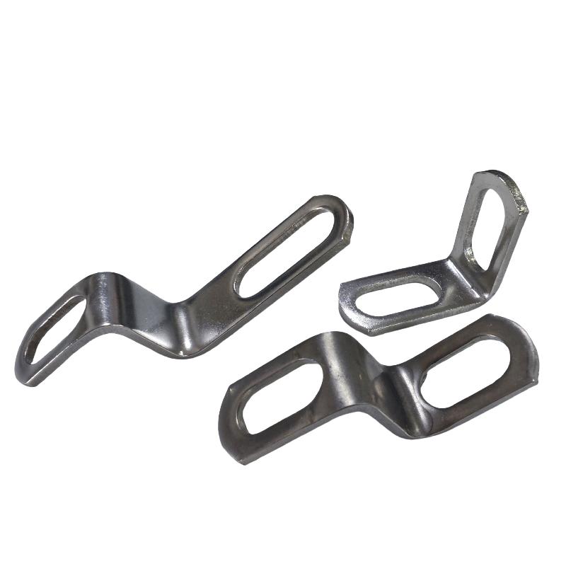 1/2/3 Pcs Z/L Type Motorcycle Modified Exhaust Pipe Bracket Stainless Steel Fixing Bracket Motorcycle Spare Parts