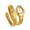 MISSFOX Women's Watches New Quartz Snake Shape Simple Ladies Watch Fashion Unique Strap Waterproof Wristwatches