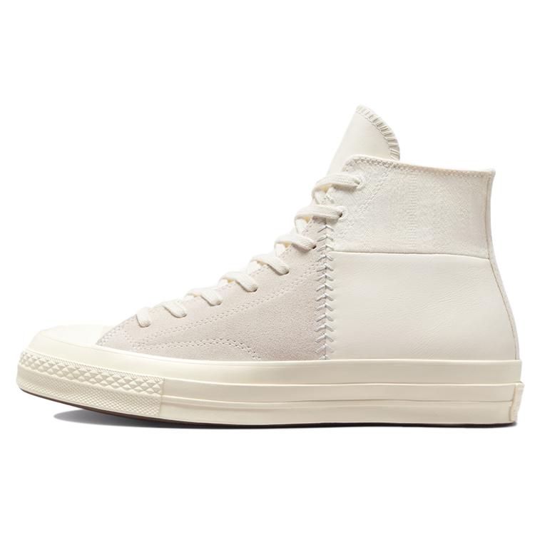 Chuck 70 Converse Crafted Высокие кроссовки из смешанных материалов 'Egret' 172666C