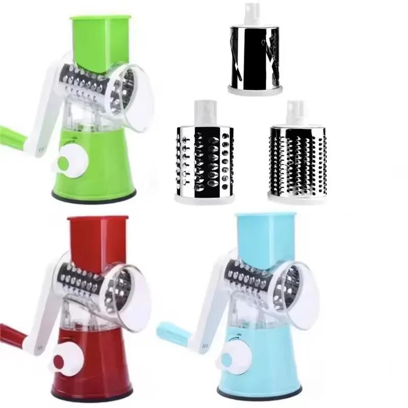 Multifunctional Vegetable Grater, Potato and Cheese Grater, Manual Vegetable Cutter, Peeling Tool, Kitchen Accessories