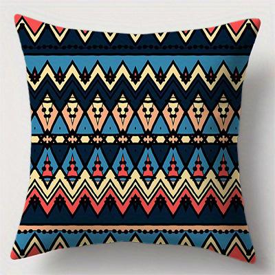 Home Decor Bohemian Aztec-Patterned Decorative Pillow Covers Pattern Cushion Cover Suitable For Sofa Bedroom Car Pillow Cover