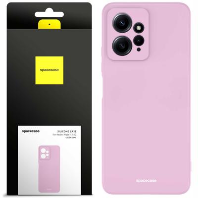 Sc Силиконовый чехол Redmi Note 12 4G Сиреневый