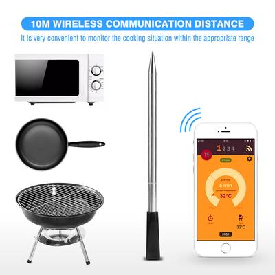 Термометр для мяса, стейков, беспроводной цифровой Bluetooth, аксессуары для барбекю, духовка, гриль, барбекю, коптильня, кухня, приготовление пищи в режиме Sous Vide