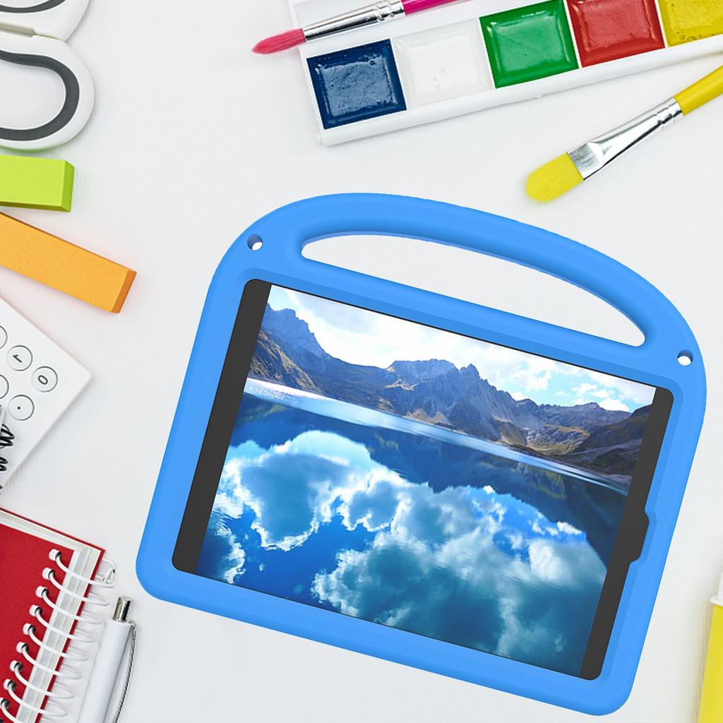 For iPad 10.2 (2021)/(2020)/(2019) Kickstand Case EVA+PC Tablet Cover Cartoon Design