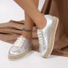 Ladies' Footwear Summer Round-headed Sponge Cake with Hemp Rope Bottom and Casual Shoes