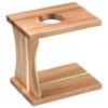 KOYO Coffee Drip Stand, Cafe Coffee Drip Equipment, Stylish Dripper, Approx. 21cm Wide, Made of Acacia Wood, Natural Wood, T1316005