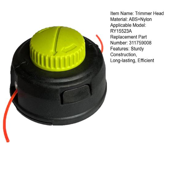 Головка триммера газонокосилки 311759008 T35 сменная головка триммера газонокосилка запасная часть для RY15523A